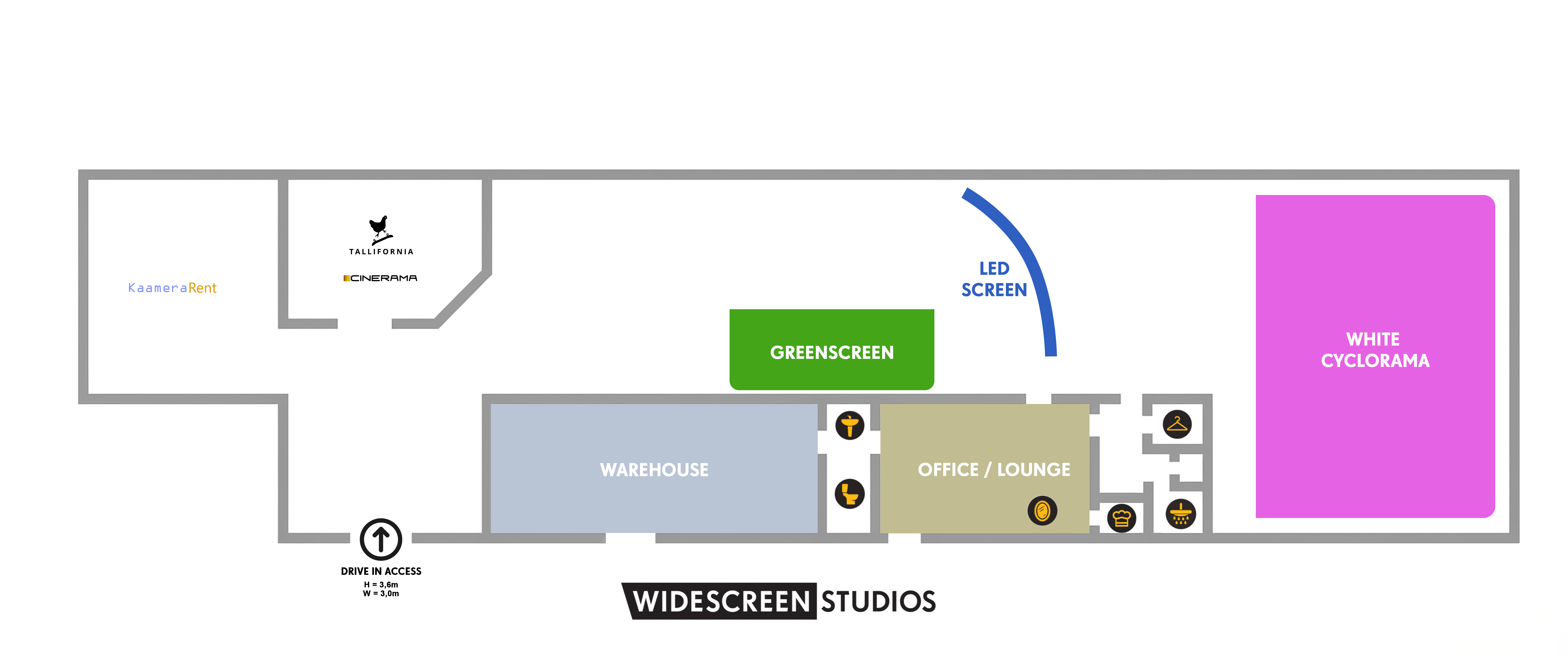 Widescreen Studios floor plan